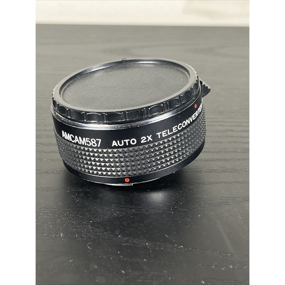 Vintage‎ AMCAM 587 Auto 2x Teleconverter Lens Japan - Picture 1 of 6